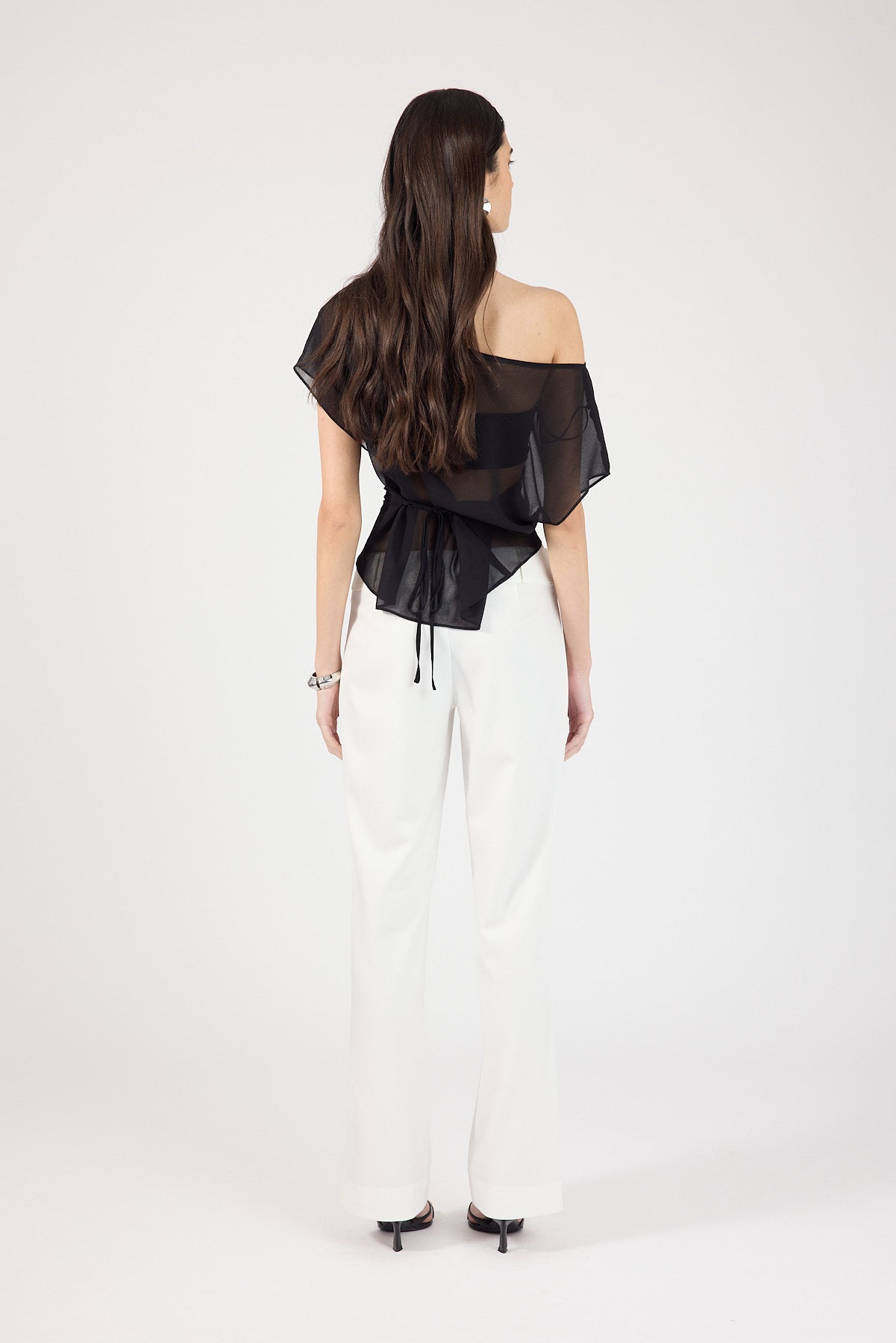Perfect Stranger Tala Mid Rise Pant White