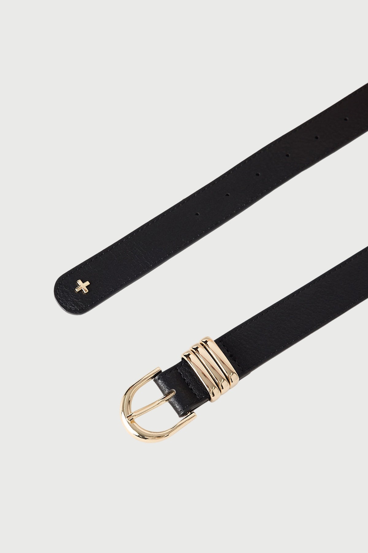 Peta + Jain Rosie Black PU Gold