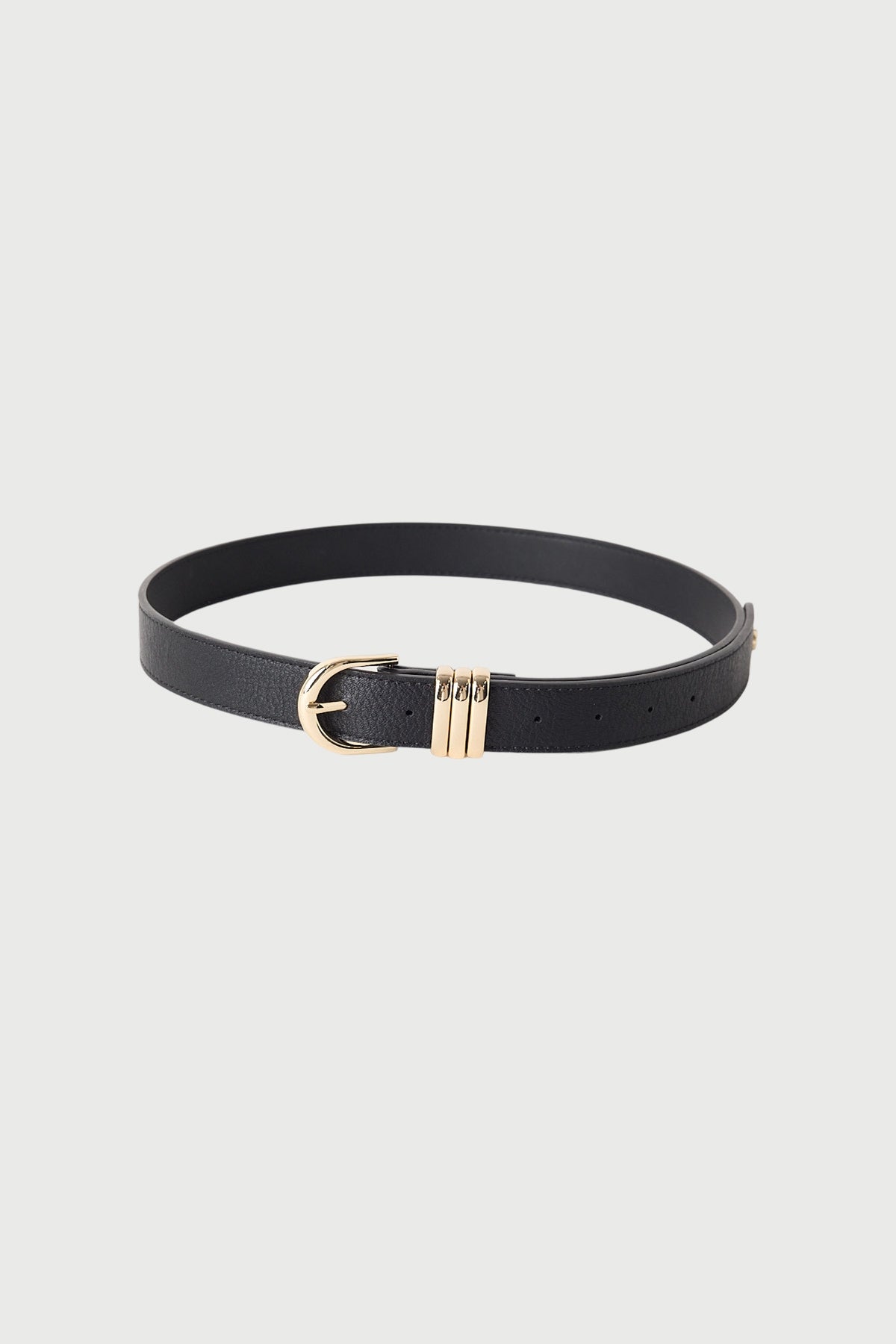 Peta + Jain Rosie Black PU Gold