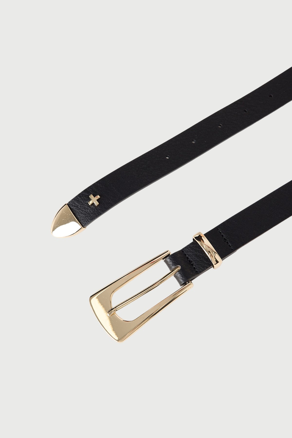 Peta + Jain Kelly Black PU Gold