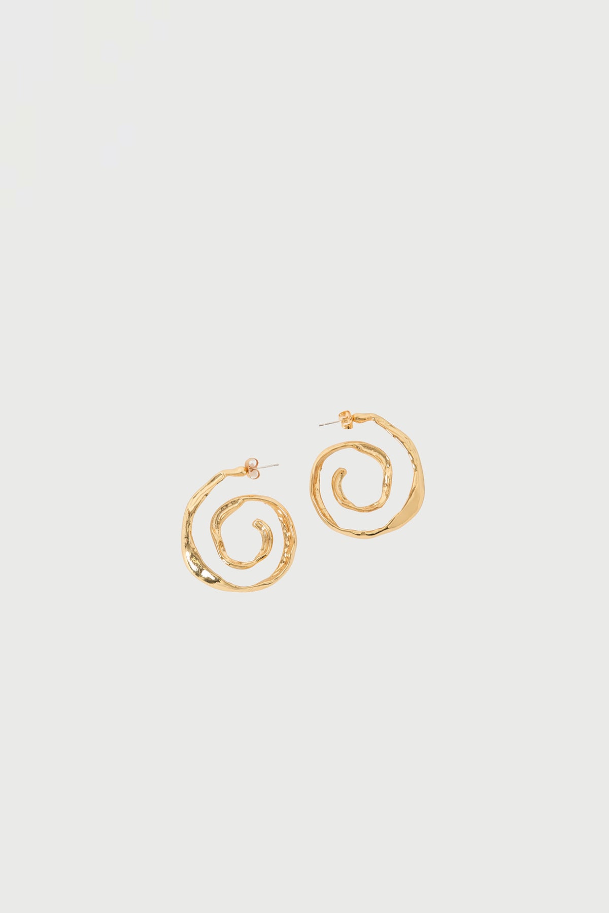Perfect Stranger Selah Spiral Earrings 18K Gold Plated