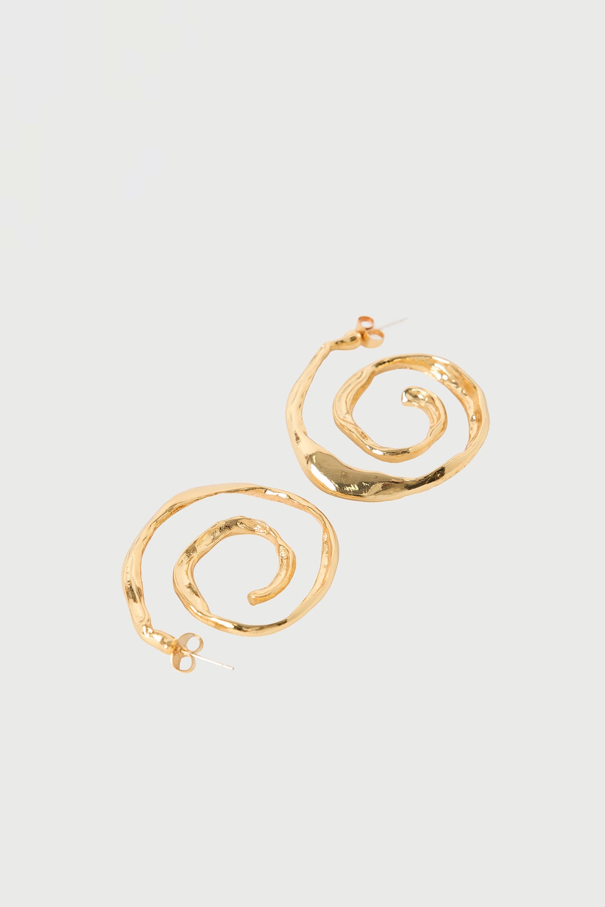 Perfect Stranger Selah Spiral Earrings 18K Gold Plated