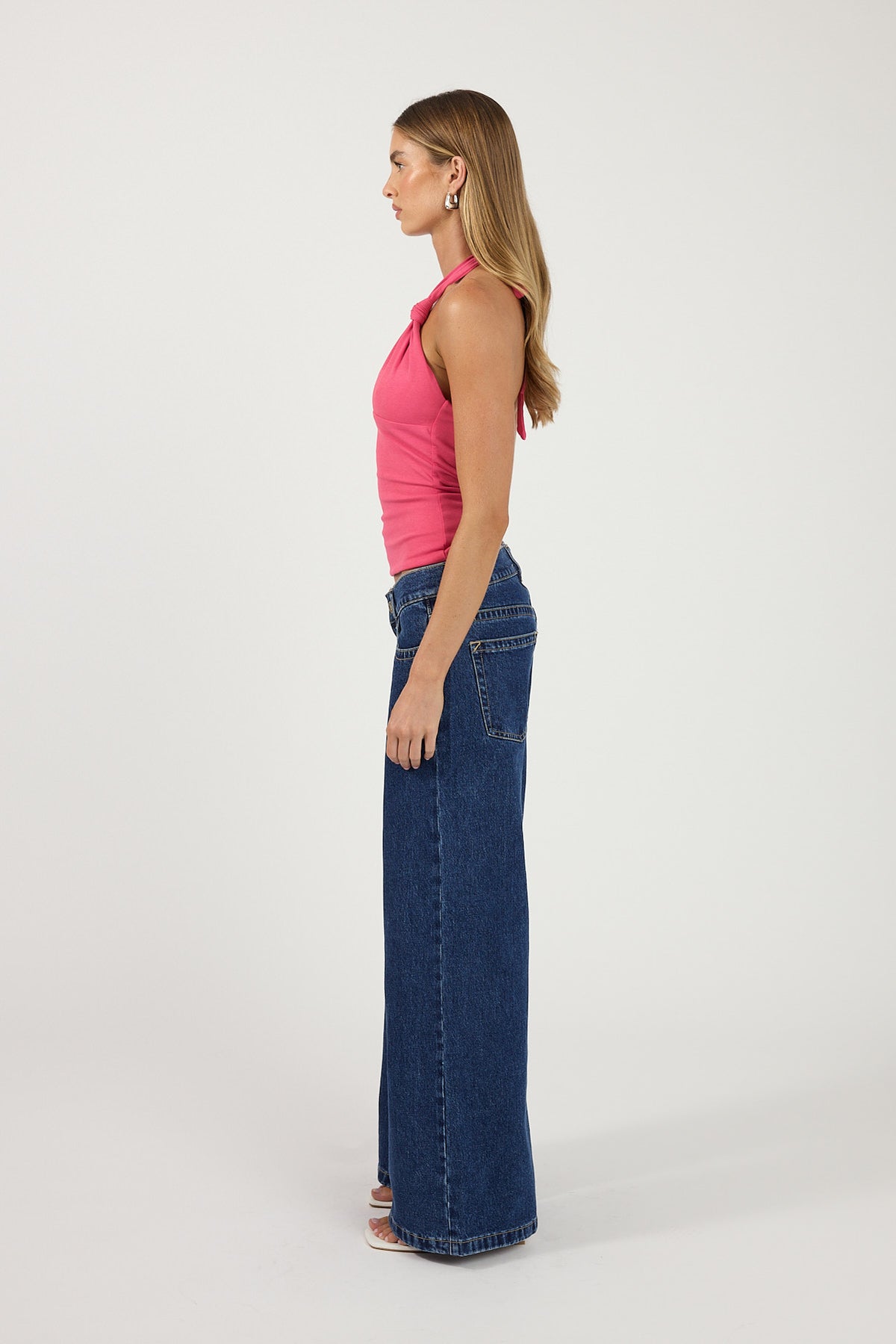 Perfect Stranger Addyson Halter Top Pink