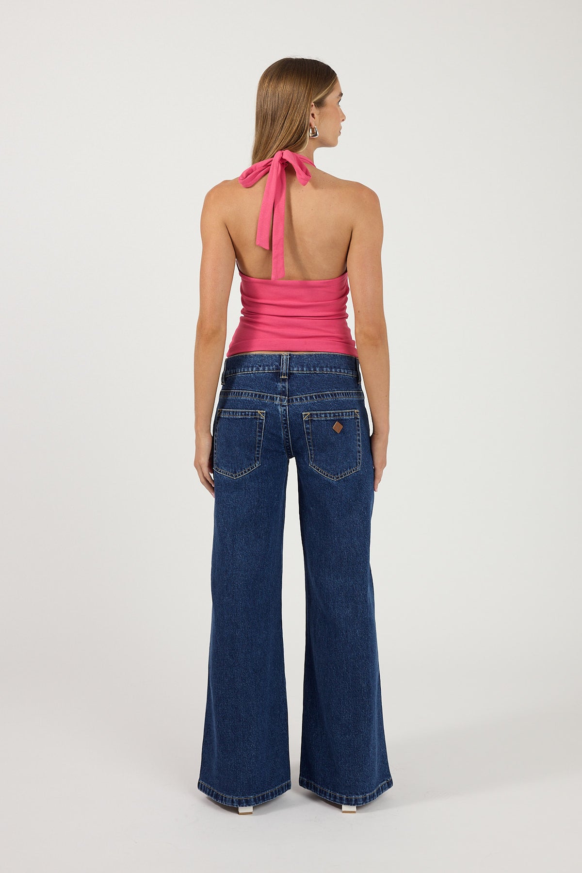 Perfect Stranger Addyson Halter Top Pink