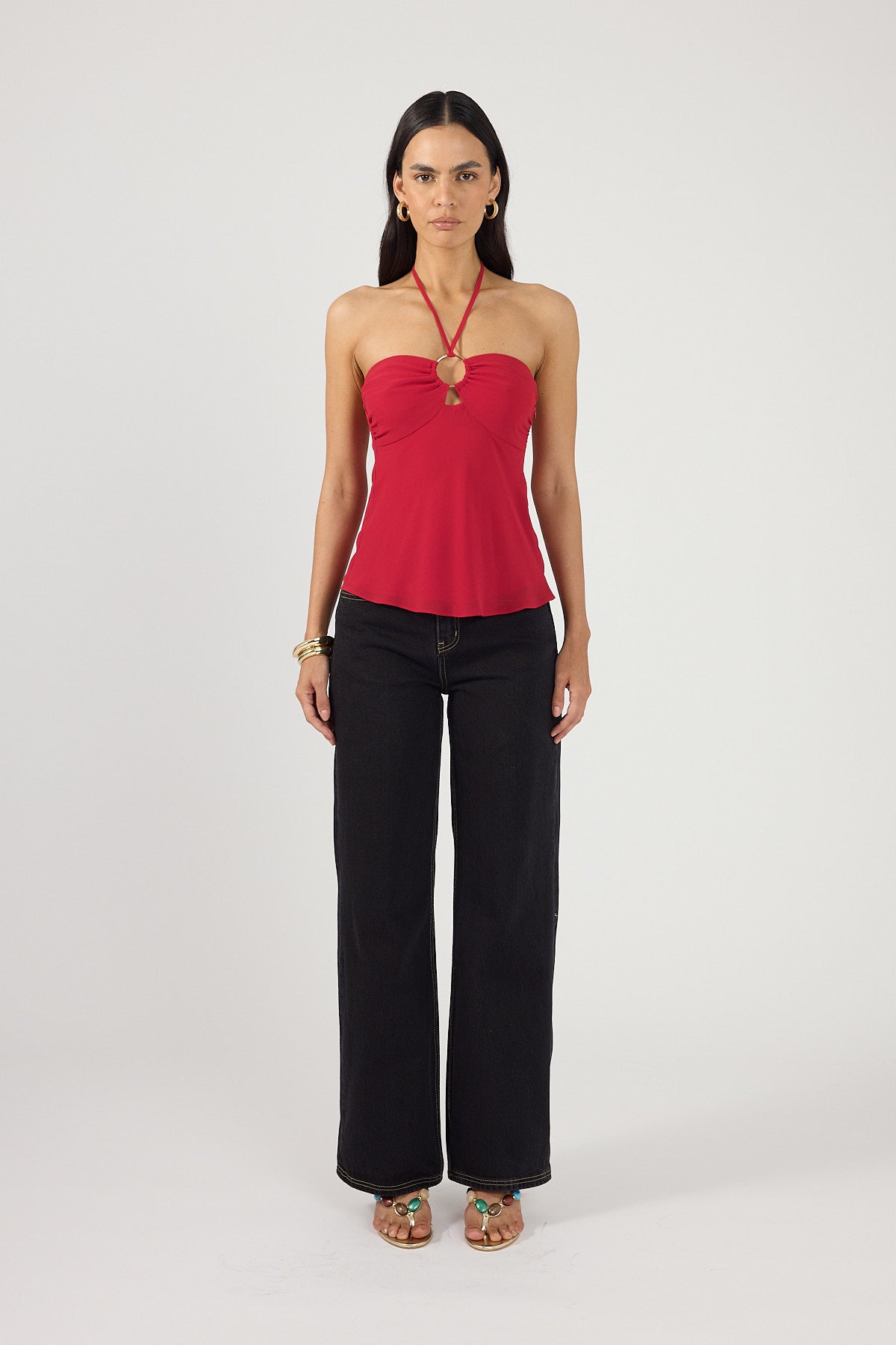 Perfect Stranger Indie O-ring top Red