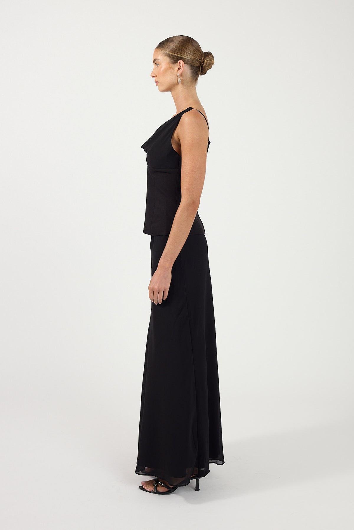 Perfect Stranger Effie Maxi Skirt Black