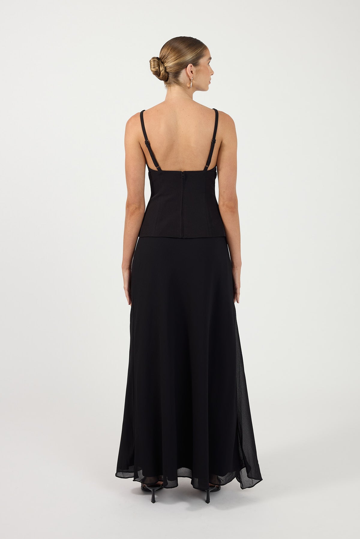Perfect Stranger Effie Maxi Skirt Black