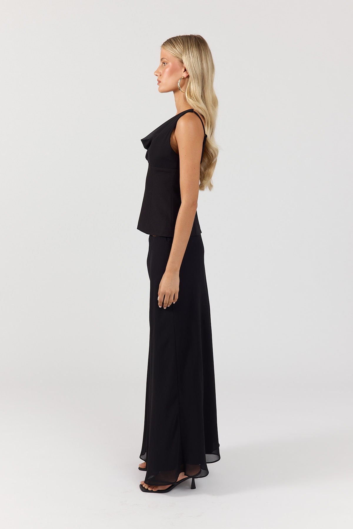 Perfect Stranger Effie Maxi Skirt Black