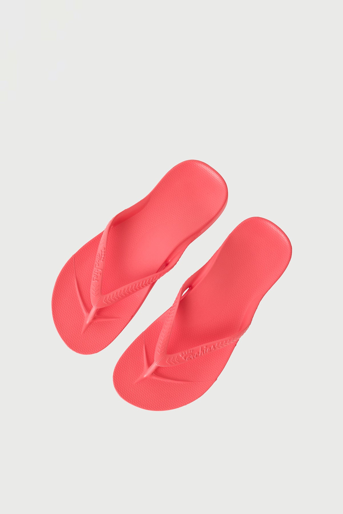 Archies Footwear Arch Support Thong Coral