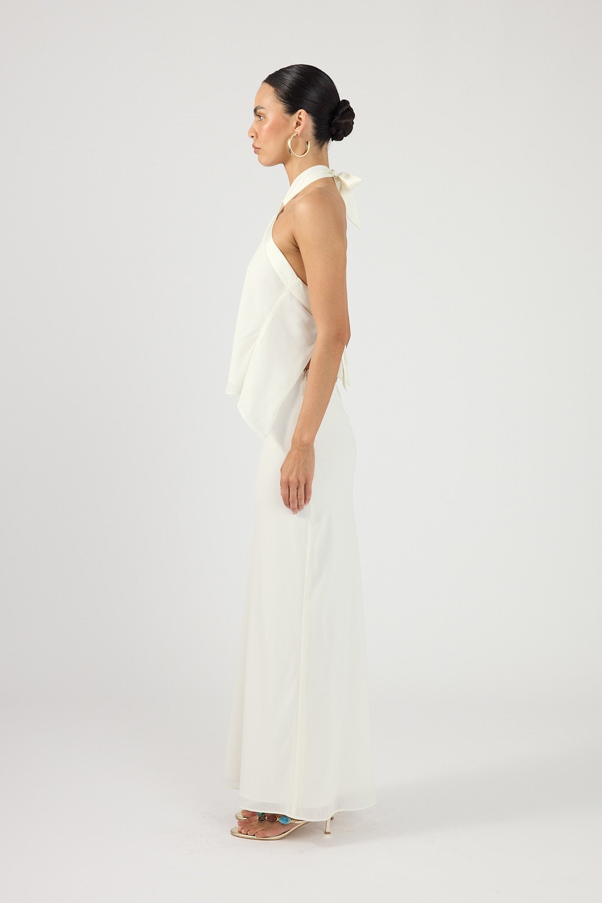 Perfect Stranger Lyra Maxi Skirt Off White