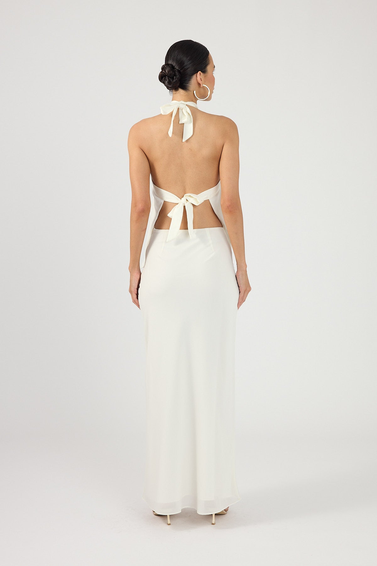 Perfect Stranger Lyra Maxi Skirt Off White