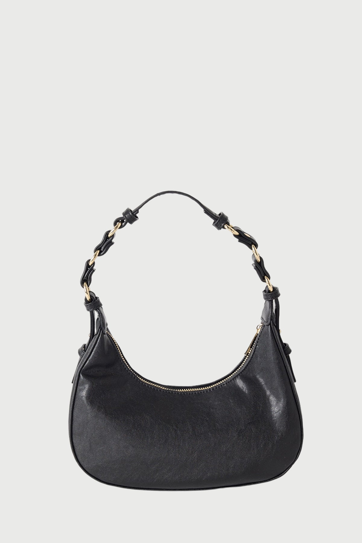 Peta + Jain Mamba Multi Ring Shoulder Bag Black Pebble